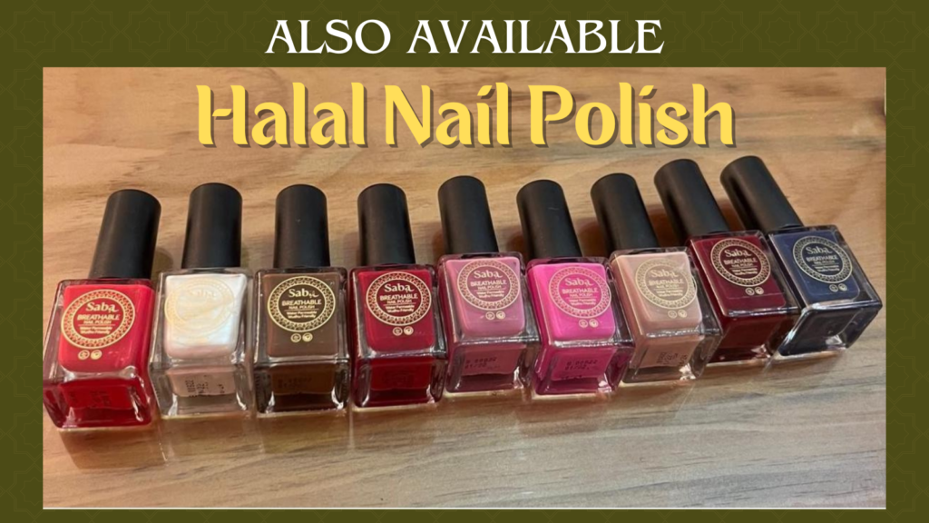 halal muslim nail polish