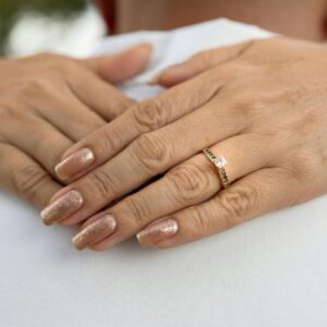 Elderly Female Manicure Pedicure Singapore